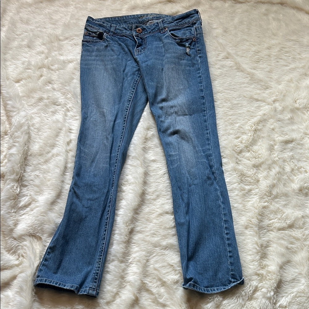American Eagle Outfitters Blue Boot Cut Jeans